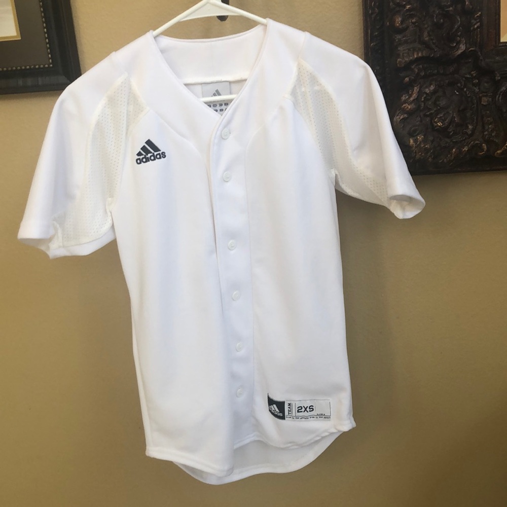 Adidas Button Up sports shirt/ jersey